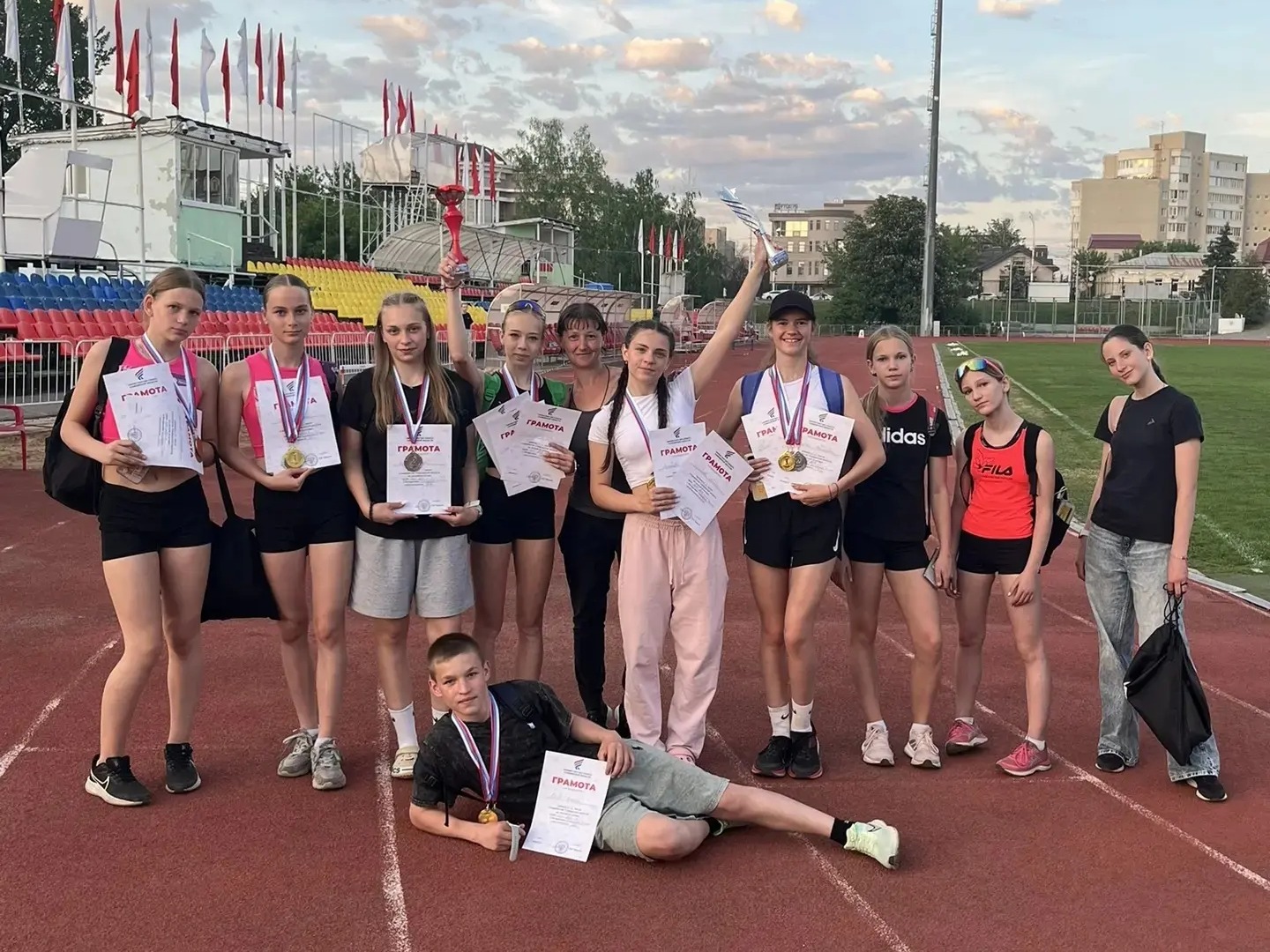 Мичуринские спортсмены вернулись с наградами чемпионата и первенства по лёгкой атлетике.